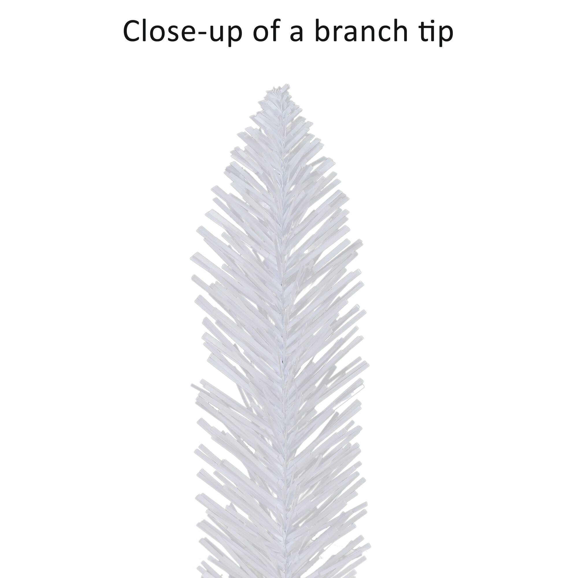 4ft. Pre-Lit Artificial Alpine Pencil Tree